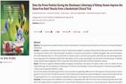 Does the Prone Position During the Shockwave Lithotripsy of Kidney Stones Improve the Stone-Free Rate? Results from a Randomized Clinical Trial